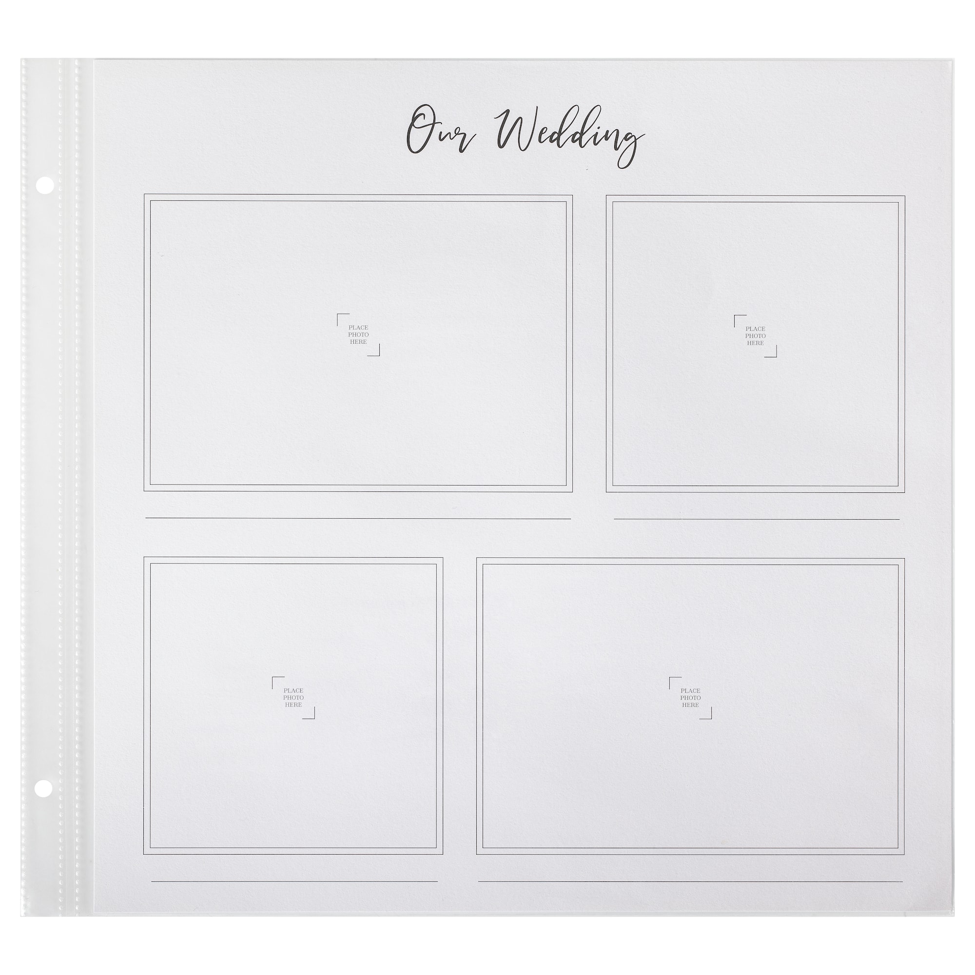 6 Pack: Dark Floral Scrapbook Album by Recollections™